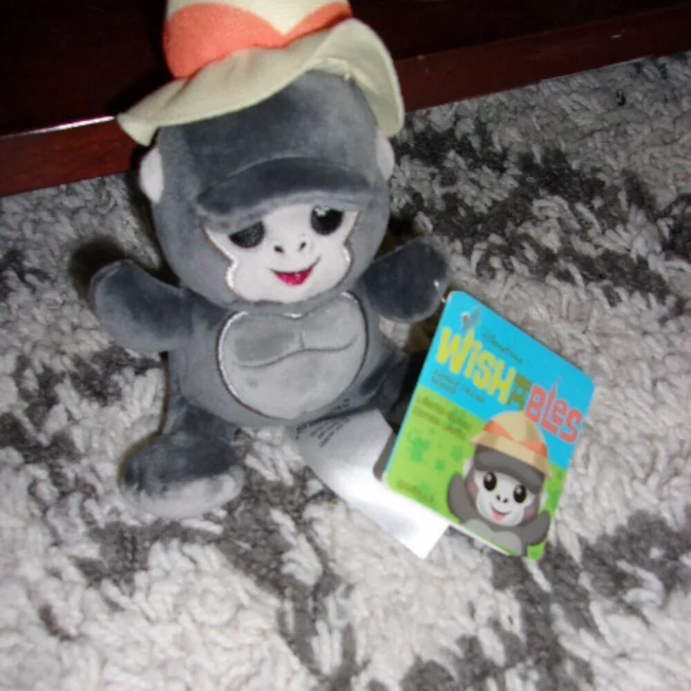 Disney Parks Jungle Cruise Wishables Series Gorilla New with tags